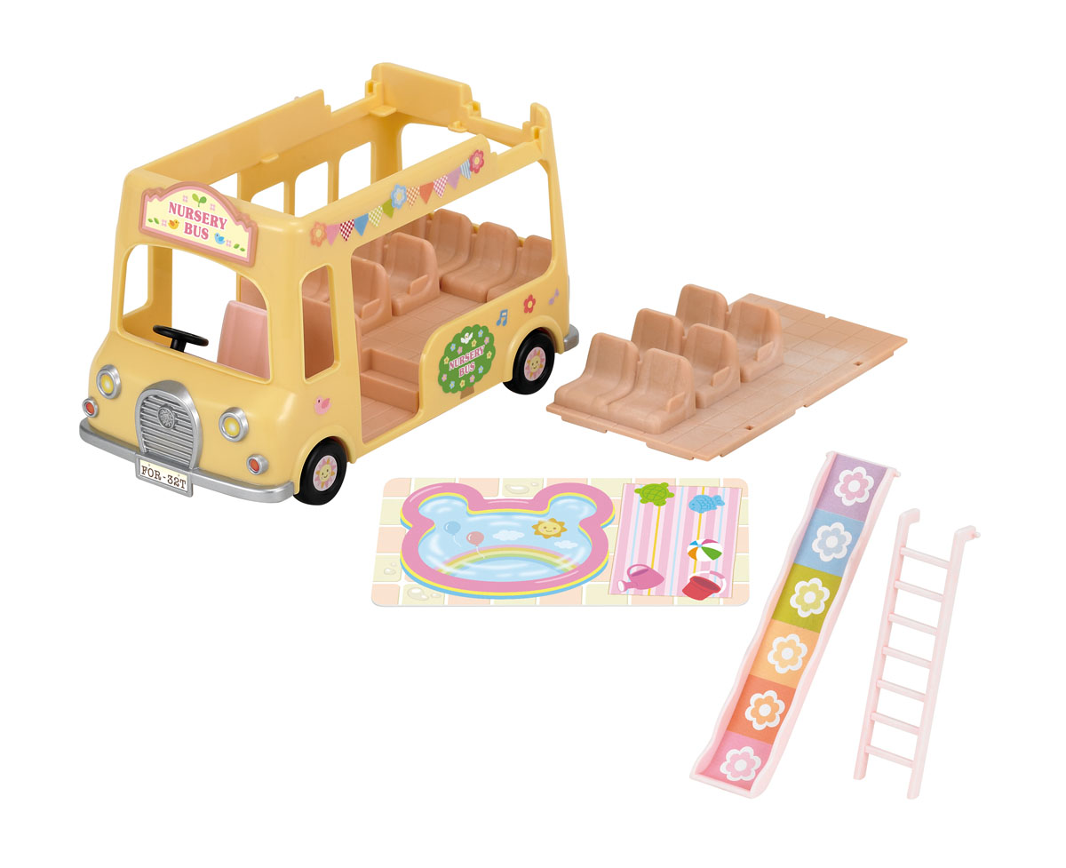 Sylvanian Families Игровой набор Двухэтажный автобус для малышей