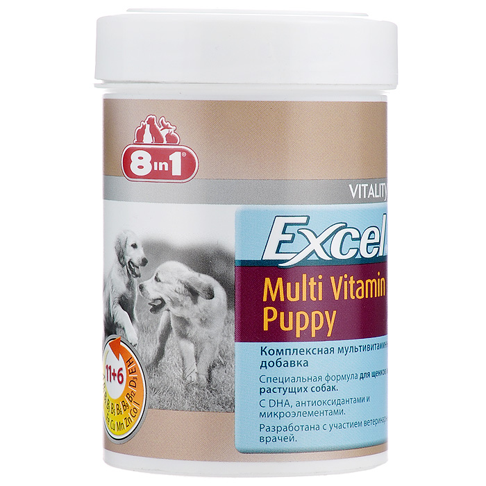 фото Добавка для щенков 8 in 1 "Excel. Multi Vitamin", 100 таблеток