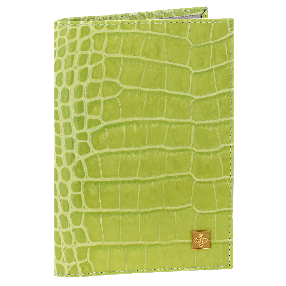 фото Обложка для паспорта женская Dimanche "Lime", цвет: лайм. 391