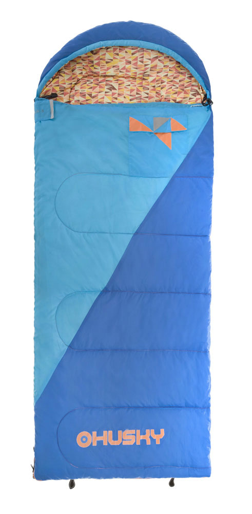 фото Спальный мешок-одеяло Husky "Kids Milen", левосторонняя молния, цвет: голубой
