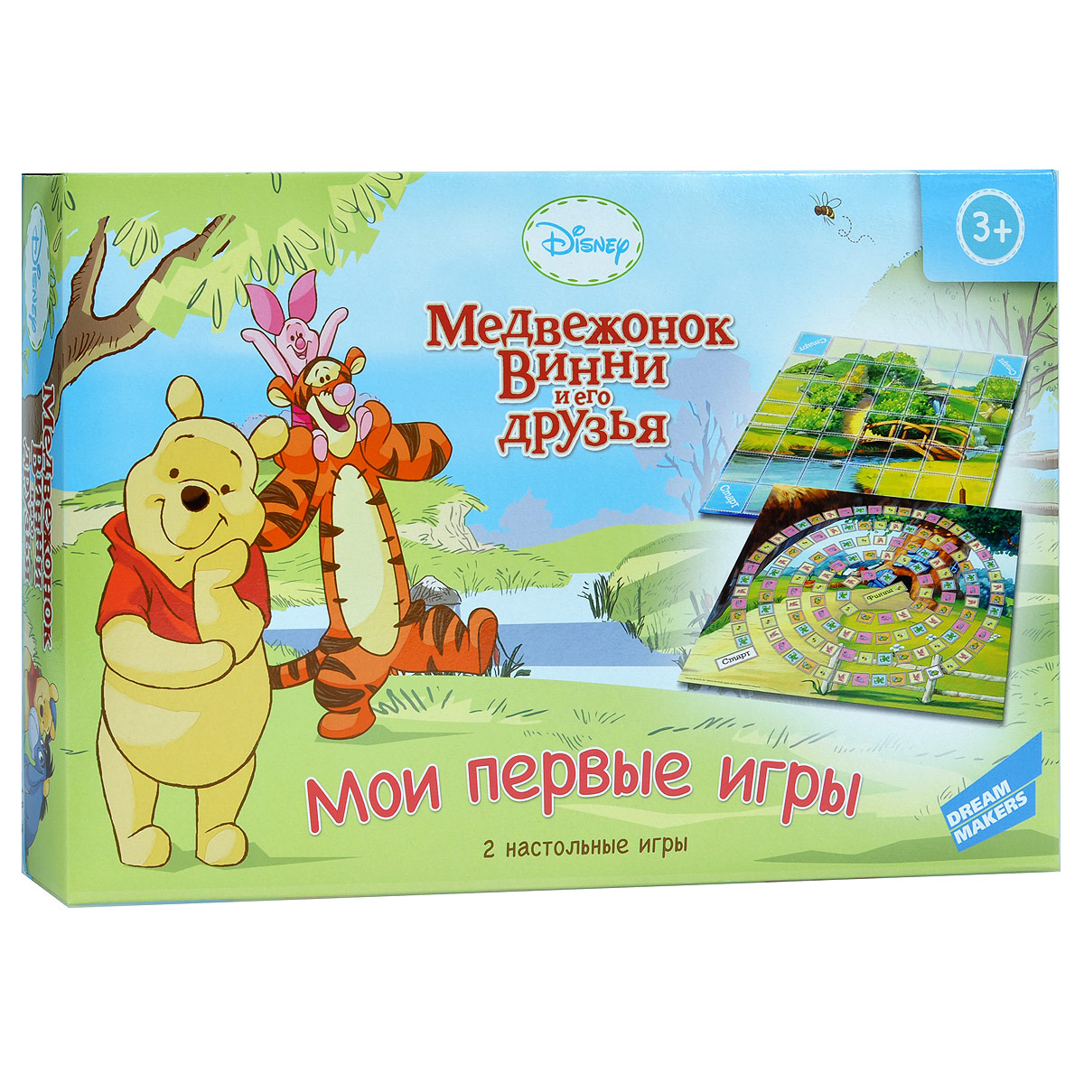 фото Winnie the Pooh Обучающая игра Медвежонок Винни и его друзья Мои первые игры 2 в 1