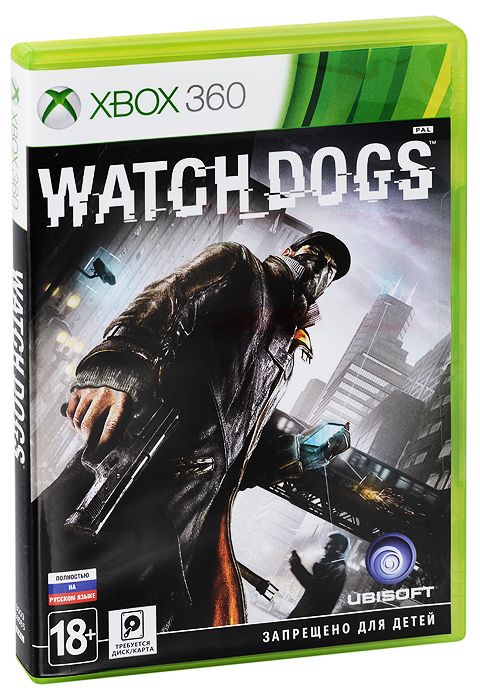 Игра Watch Dogs (XBox 360, Русская версия)