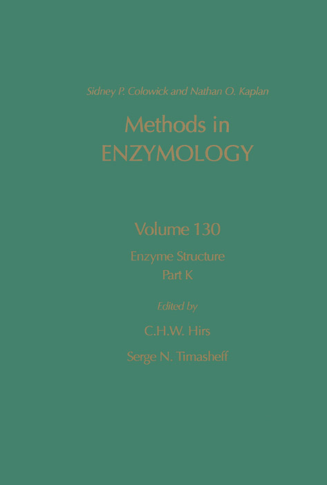 фото Methods in Enzymology, Volume 130: Enzyme Structure, Part K Academic press