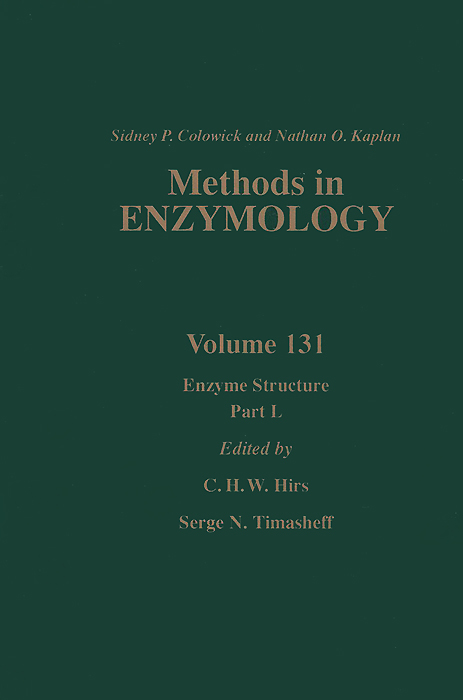 фото Enzyme Structure: Part L: Volume 131: Enzyme Structure: Part L Academic press