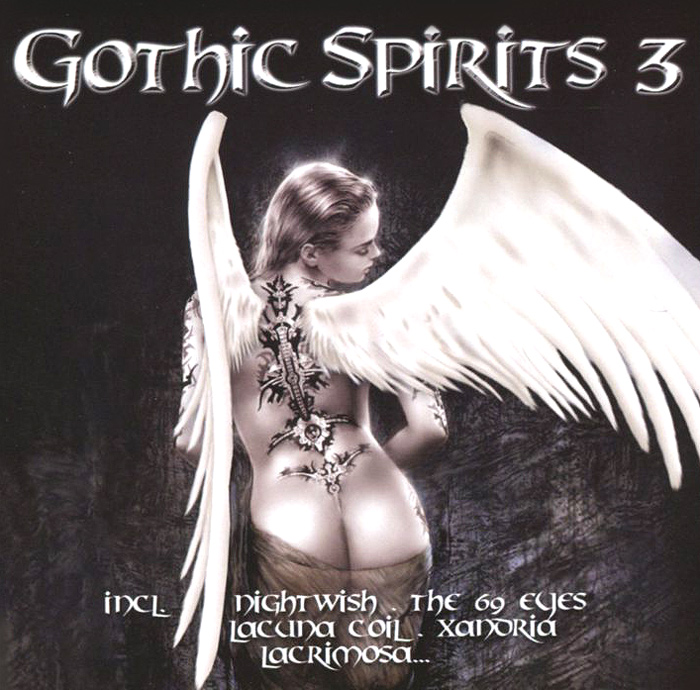 Nightwish,Lacuna Coil,Xandria,EverEve,Sinamore,Scream Silence,Amorphis,Tiamat,Mandrake,Tristania,The Kovenant,The 69 Eyes,Moonspell,Sentenced,End Of Green,Darkseed,Edenbridge,Mortal Love,Visions Of Atlantis,Therion,Stream Of Passion Gothic Spirits 3 (2 CD) sirenia heavenwood therion tristania lacuna coil amorphis to die for tiamat theatre of tragedy moonspell the kovenant evereve samael virgin black dark nights best in gothic metal