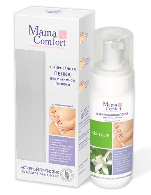 Пенка для интимной гигиены "Mama Comfort", 150 мл