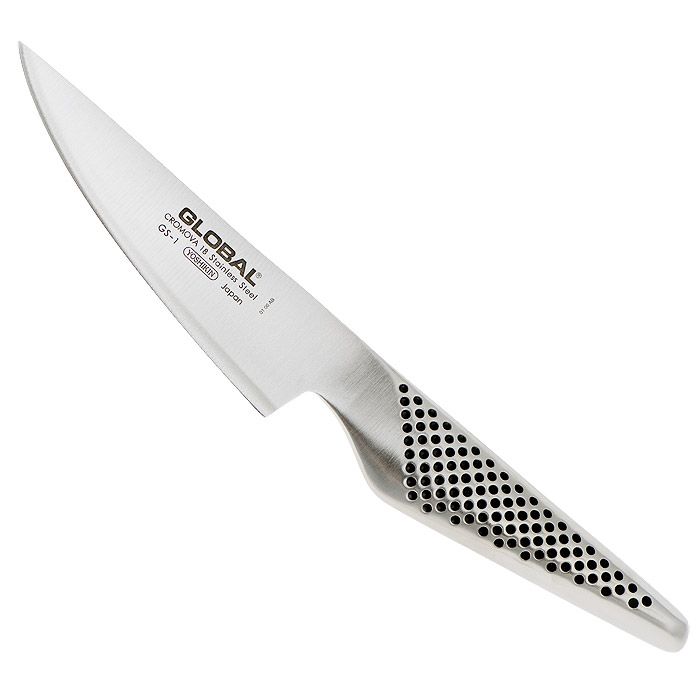 фото Нож кухонный "Global Yoshikin", длина лезвия 11 см. GS-1