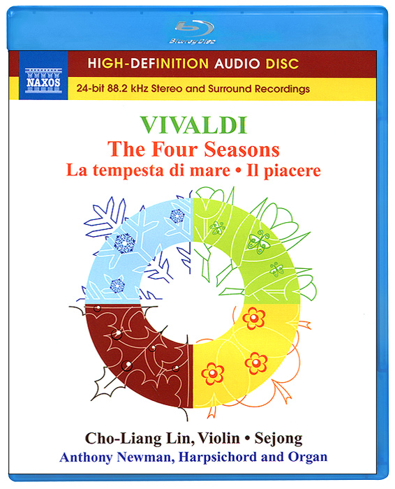 Энтони Ньюман,Чо-Лян Лин,Harpsichord And Portatif Organ Vivaldi. The Four Seasons (Blu-Ray Audio) Энтони Ньюман,Чо-Лян Лин,Harpsichord And Portatif Organ Vivaldi. The Four Seasons (Blu-Ray Audio)