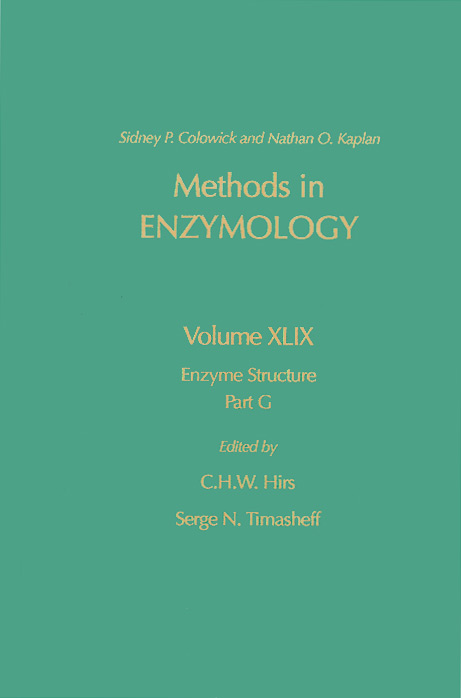 фото Methods in Enzymology: Volume 49: Enzyme Structure: Part G Academic press