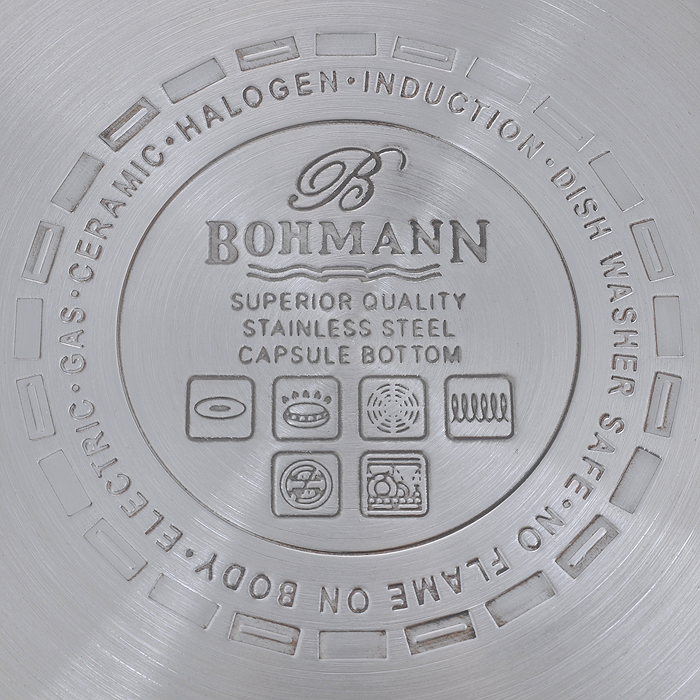 фото Набор посуды "Bohmann", цвет: коричневый, 4 предметов. 0414BH