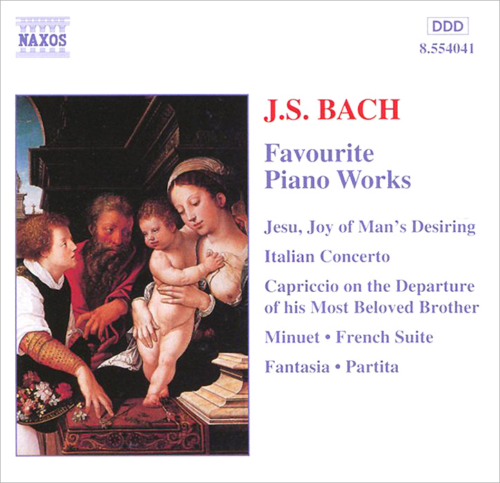 Джозеф Бановец,Лоренс Каммингс,Масааки Сузуки,Андреас Стайер J.S. Bach. Favourite Piano Works