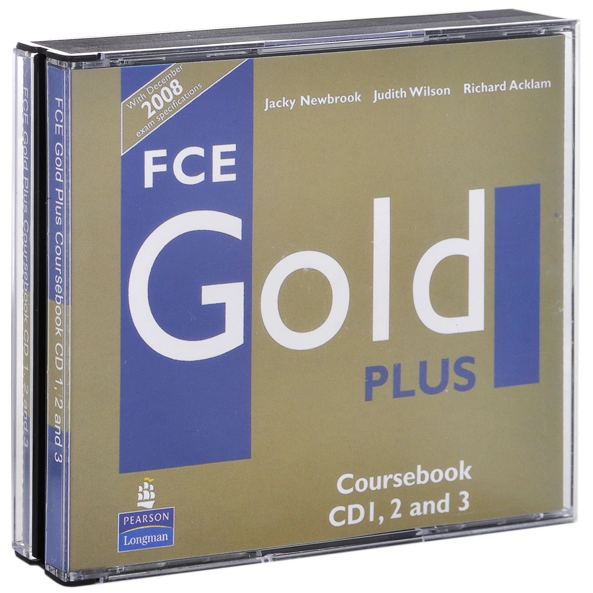 фото FCE Gold Plus: Coursebook (аудиокурс на 3 CD) Pearson education limited