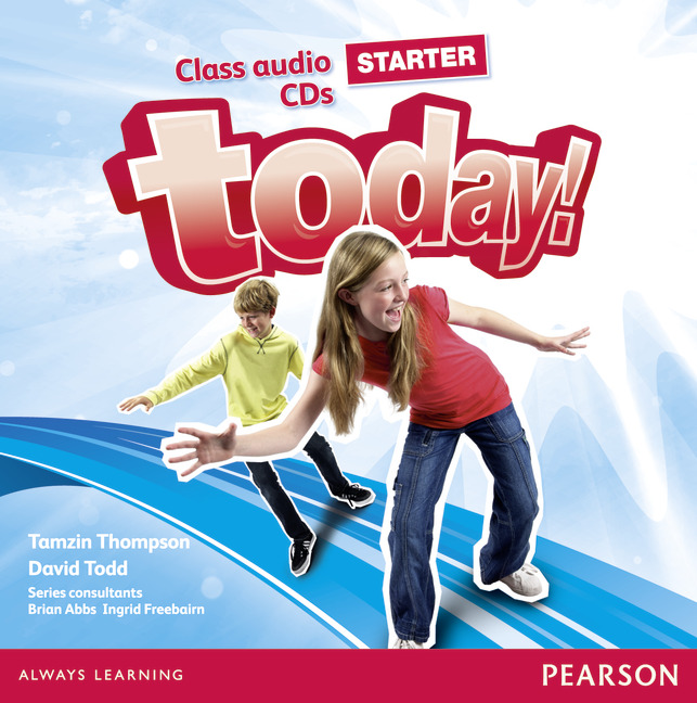 фото Today! Starter: Class Audio CDs (аудиокурс на 2 CD) Pearson education