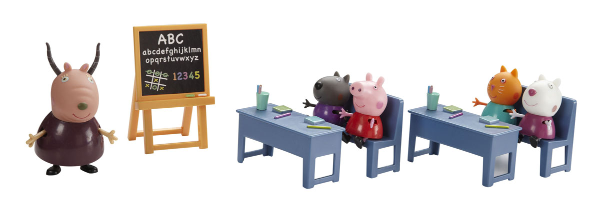 фото Игровой набор Peppa Pig "Идем в школу" Peppa pig (свинка пеппа)