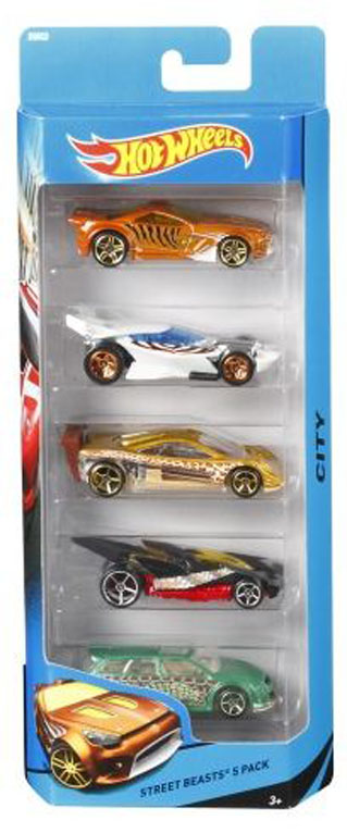 фото Подарочный набор из пяти машинок Hot Wheels в ассорт. из серии HW CITY