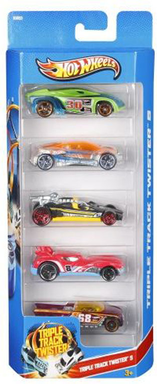 фото Подарочный набор из пяти машинок Hot Wheels в ассорт. из серии HW CITY