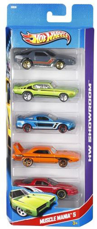 фото Подарочный набор из пяти машинок Hot Wheels в ассорт. из серии HW CITY