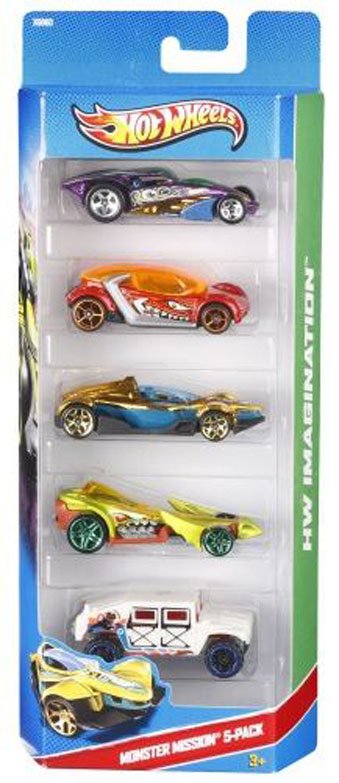 фото Подарочный набор из пяти машинок Hot Wheels в ассорт. из серии HW CITY