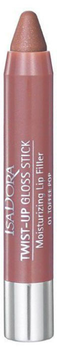 фото Isa Dora Блеск-карандаш для губ "Twist-up Gloss Stick", тон №01 Toffee Pop, 2,7 г