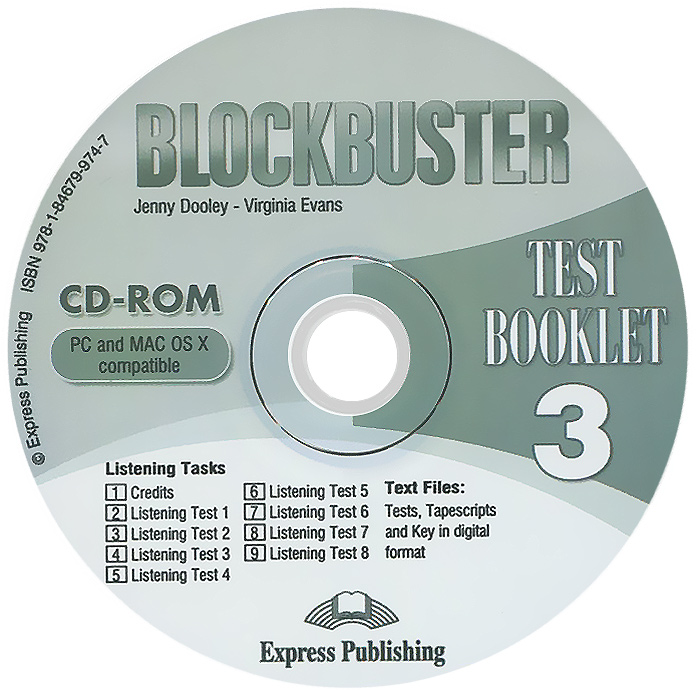 Cd book. Буклет CD. Blockbuster 3 student's CD. Click on 2 Test booklet CD-ROM. Blockbuster 4 Test booklet.