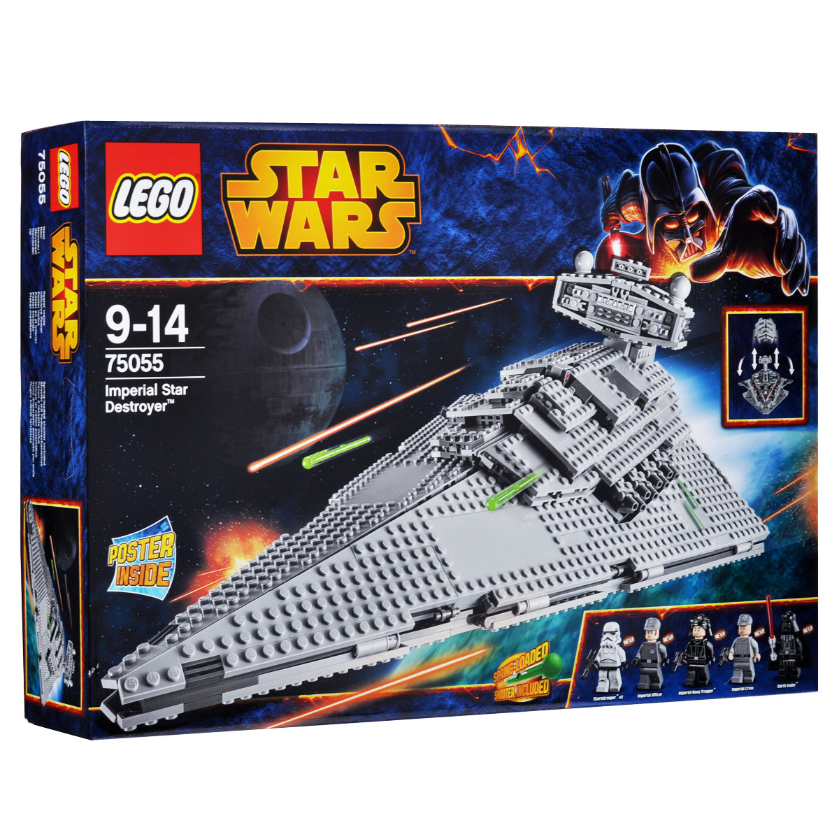 Характеристики Конструктор Lego Star Wars 75055 Имперский звёздный 