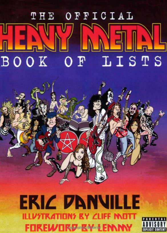 Книга "The Official Heavy Metal Book of Lists" Danville Eric купить