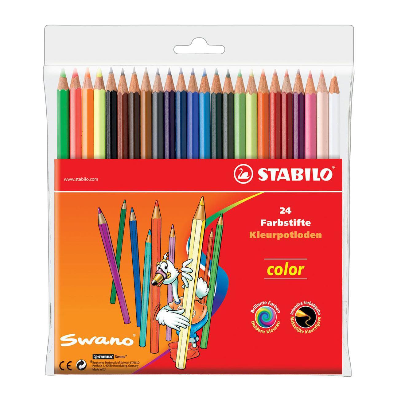 Карандаши цветные Stabilo "Color", 24 цвета — купить в интернет ...