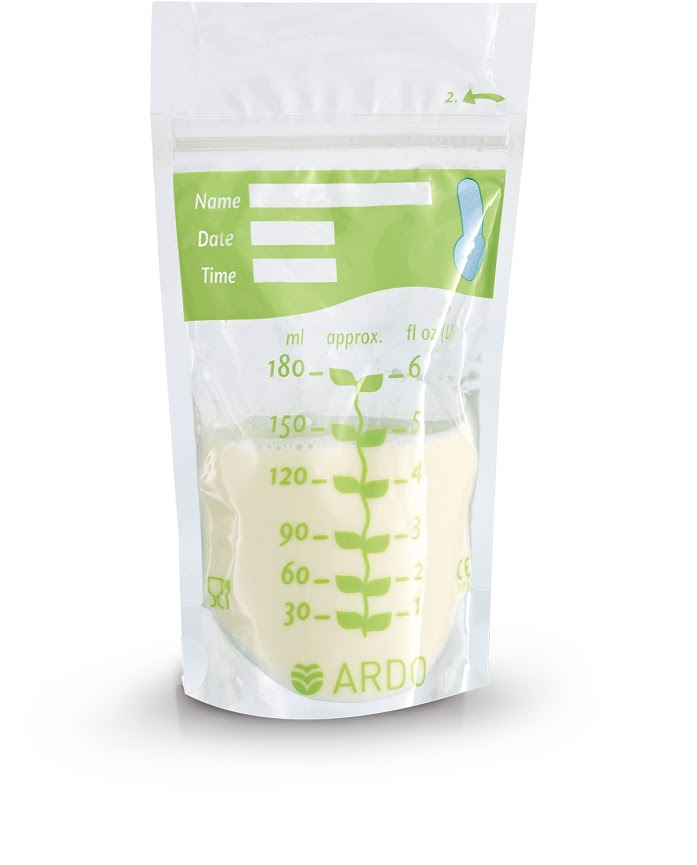 фото Пакет для замораживания грудного молока Ardo "Easy Freeze", с верхним зажимом, 20 шт Ardo medical