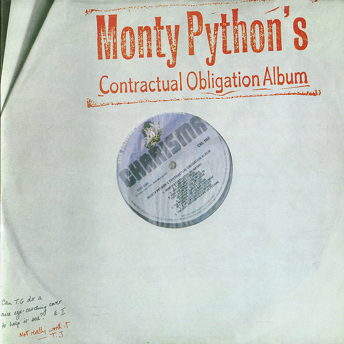 Monty Python Monty Python. Contractual Obligation Album
