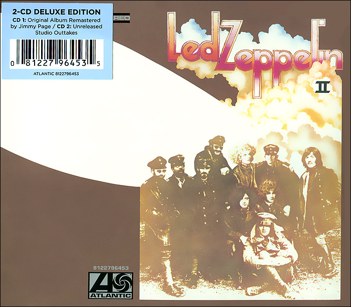 Led Zeppelin - Led Zeppelin II (CD) 2014 Digisleeve Музыкальный диск