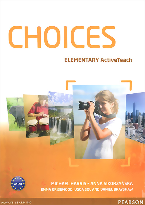 фото Choices: Elementary: Active Teach (+ буклет) Pearson education limited