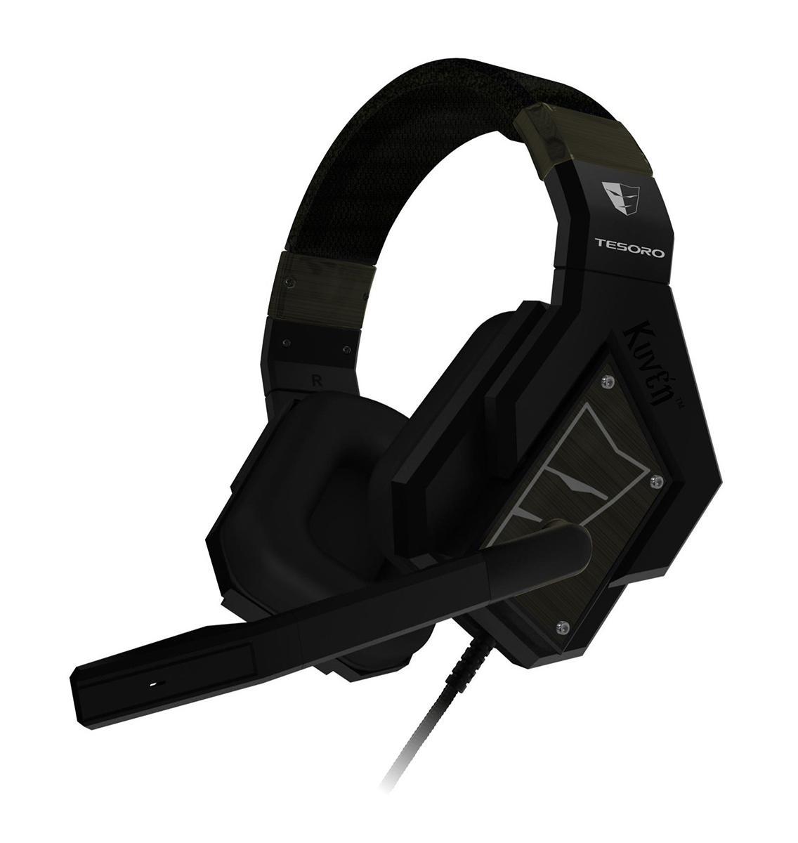 Игровые наушники Tesoro Tesoro Kuven 7.1 Devil TS-A1 Black, черный ...