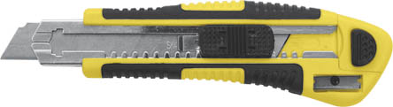 Нож технический FIT, 3 лезвия, 18 мм