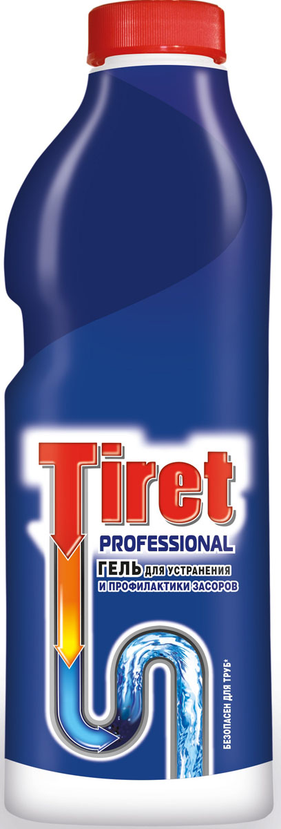 фото Гель для удаления засоров "Tiret professional", 1 л