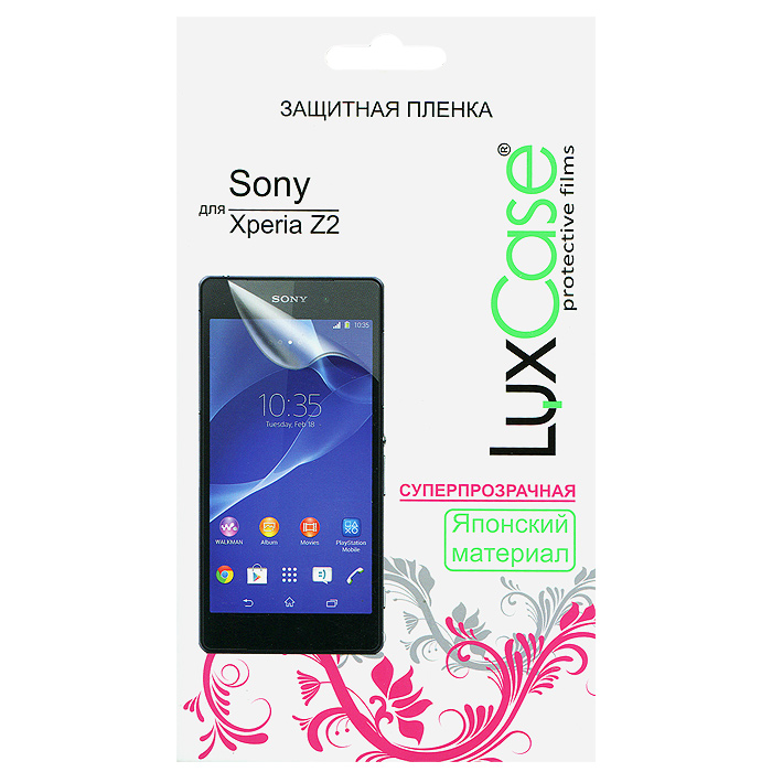 фото Luxcase защитная пленка для Sony Xperia Z2, суперпрозрачная