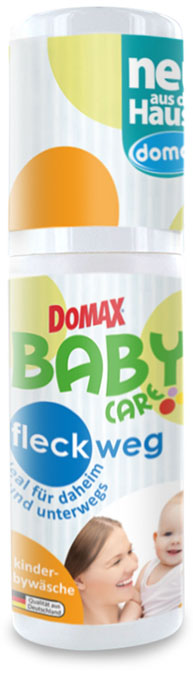 фото Пятновыводитель Domax "Baby Care" для детского белья, гипоаллергенный, 100 мл Domax baby