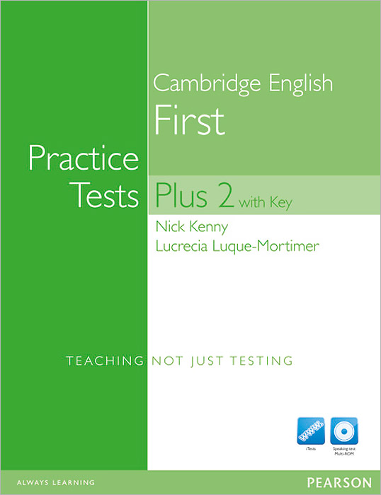 фото Cambridge English First: Practice Tests Plus 2: Student's Book with Key (+ 2 CD и 2 DVD) Pearson education limited