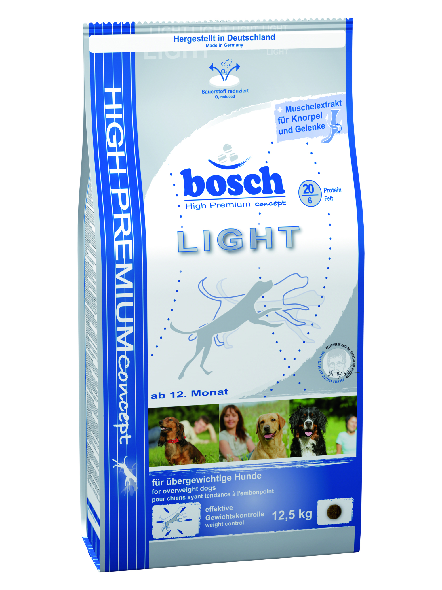 фото Корм сухой Bosch "Light" для собак с избыточным весом, 12,5 кг Bosch tiernahrung