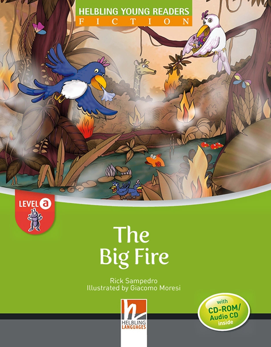 фото The Big Fire: Level A ( + CD-ROM, CD) Helbling languages
