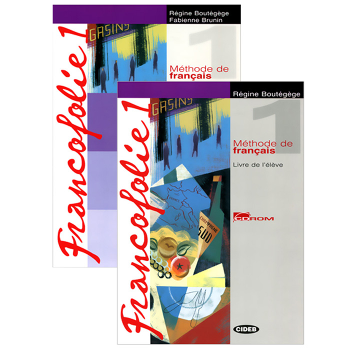 Francofolie 1: Livre de l`eleve: Cahier d`exercices (+ CD-ROM, 2 CD) | Boutegege Regine, Brunin Fabiene