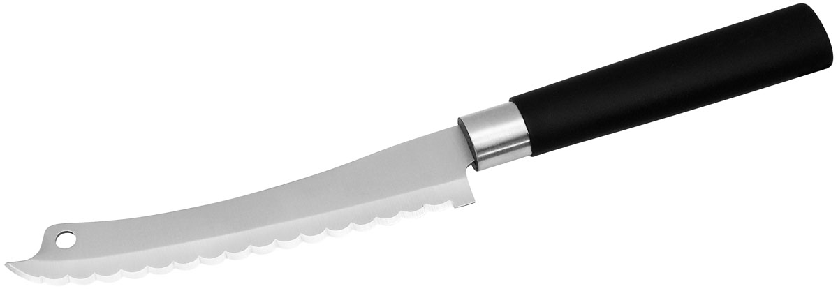 фото Нож для рыбы и овощей Nirosta "Asia", цвет: черный, длина лезвия 13 см