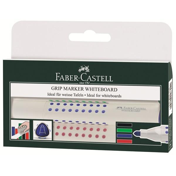 Faber-Castell Набор маркеров Grip 4 цвета Faber-Castell Набор маркеров Grip 4 цвета