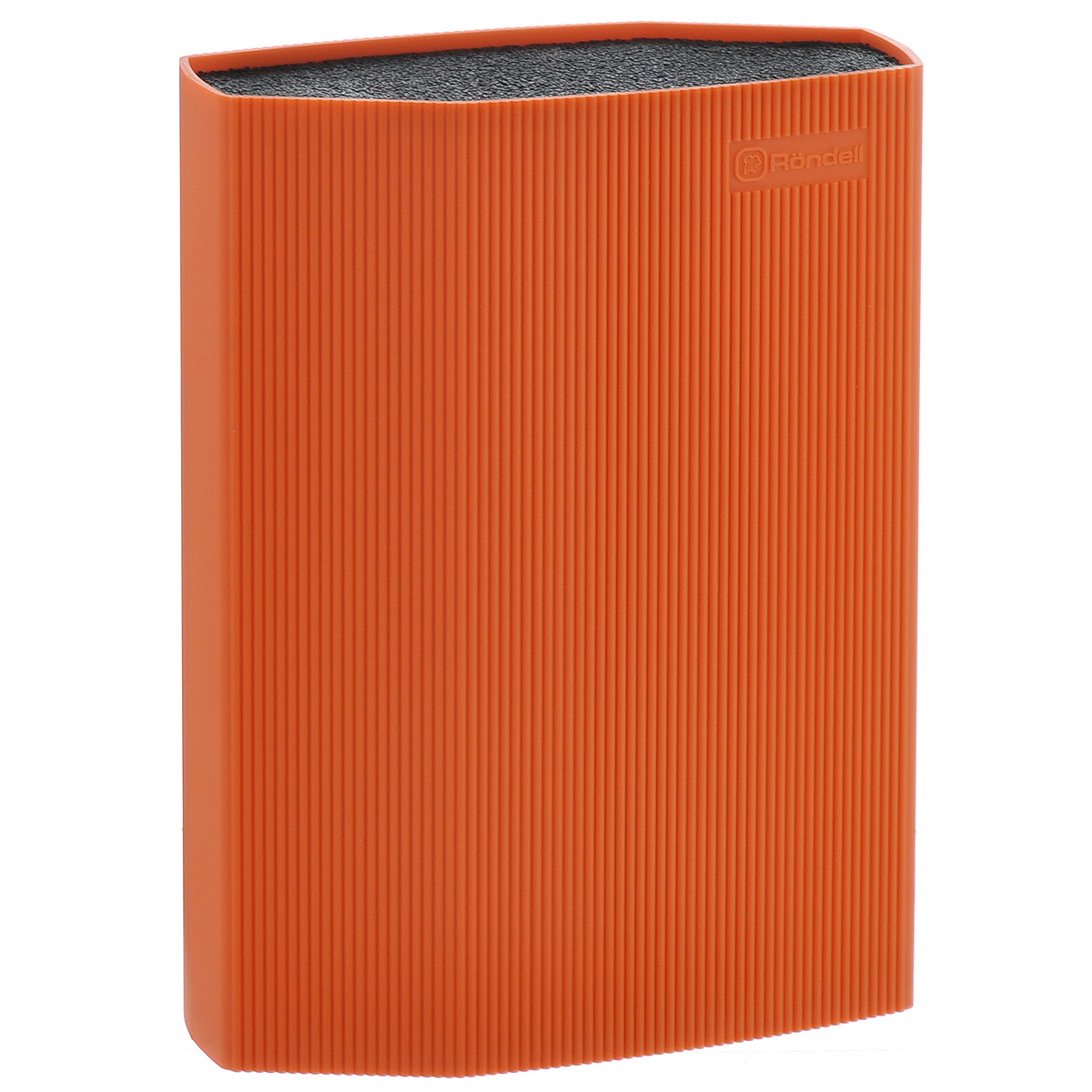 фото Подставка для ножей "Rondell", цвет: оранжевый. RD-470