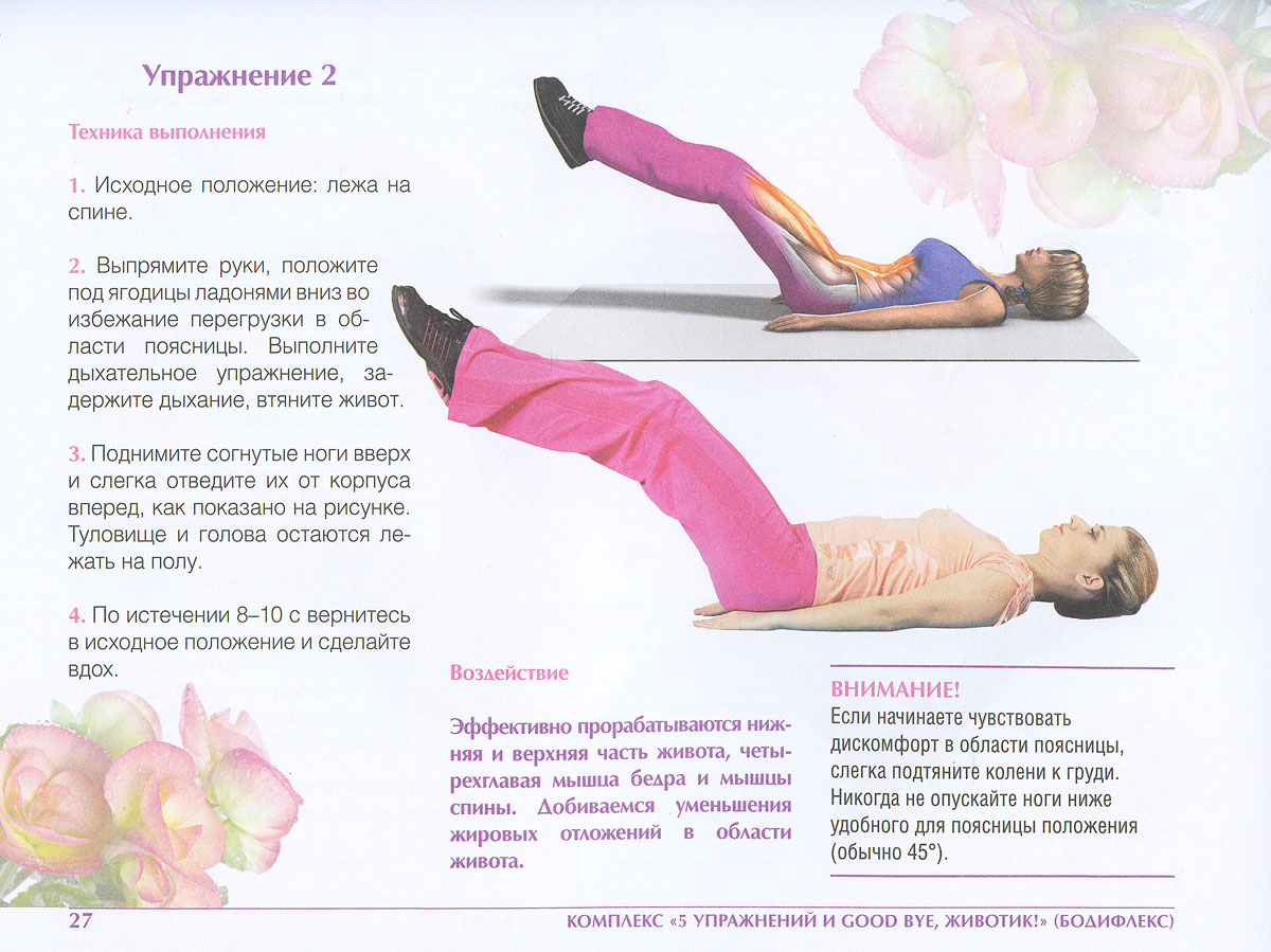 картинки с упражнениями для живота три супруги мэтра