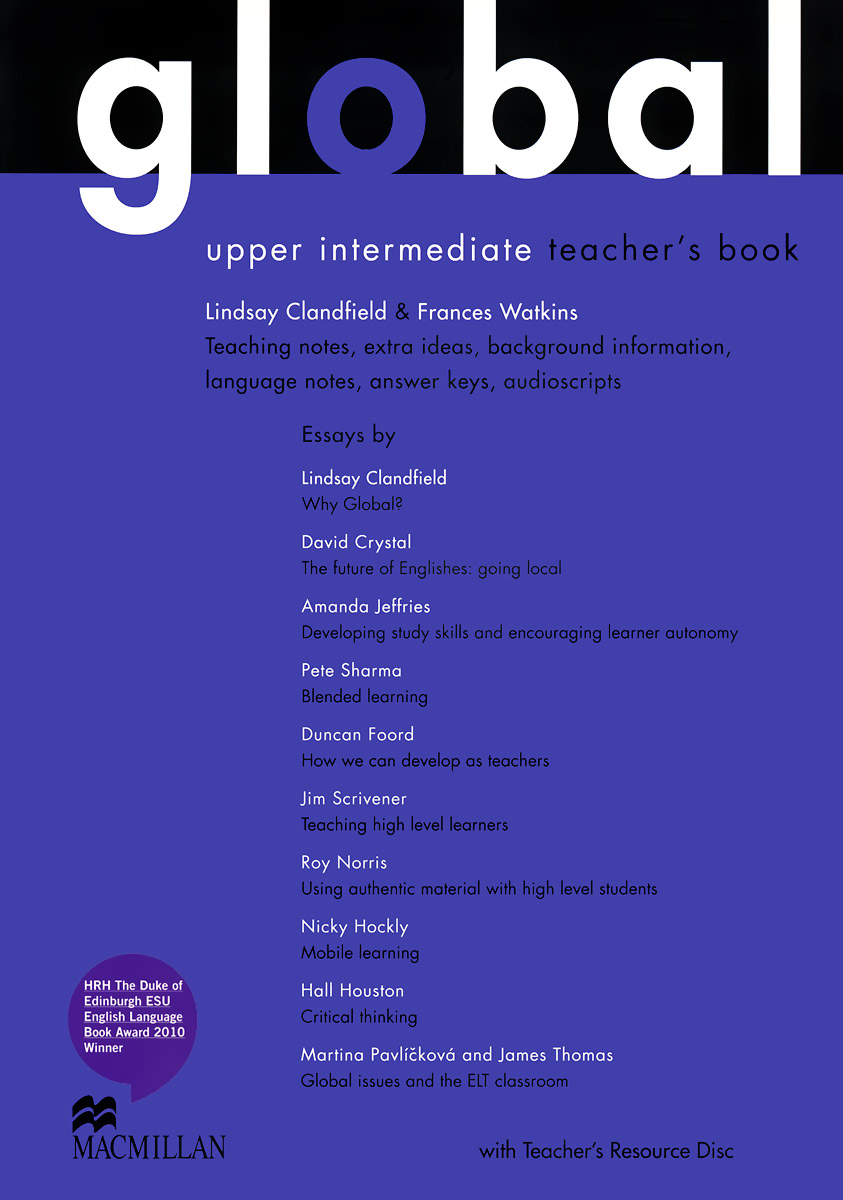 фото Global: Upper-Intermediate: Teacher‘s Book (+ CD-ROM) Macmillan publishers limited