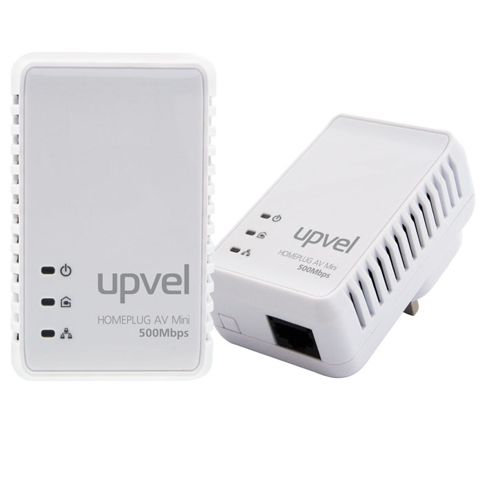 фото UPVEL UA-251PK комплект PowerLine адаптеров