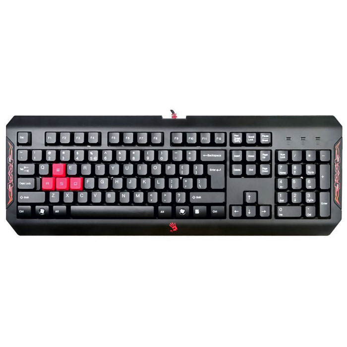 Игровая клавиатура A4Tech Bloody Q100 (USB), Black