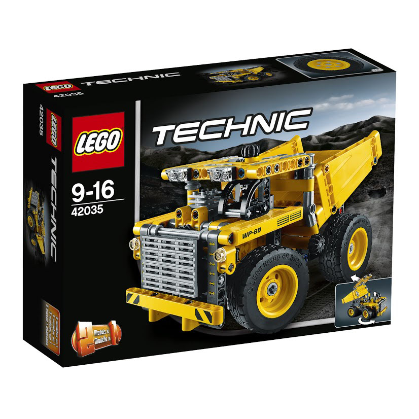 Характеристики LEGO Technic Конструктор Карьерный грузовик 42035 ...
