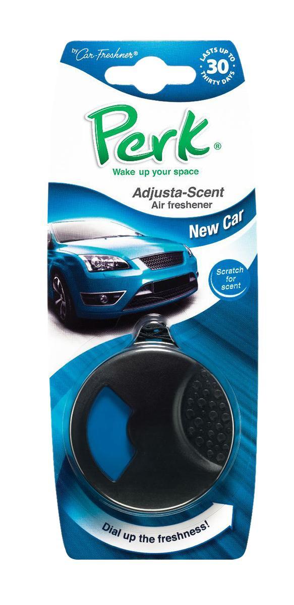 фото Ароматизатор подвесной с дозатором Perk "Новое авто" (New Car) Car-freshner