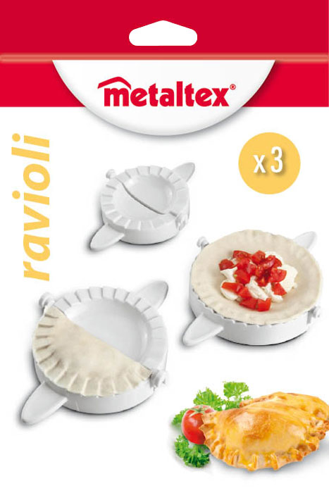 фото Набор формочек для приготовления равиолли Metaltex "Ravioli", 3 шт